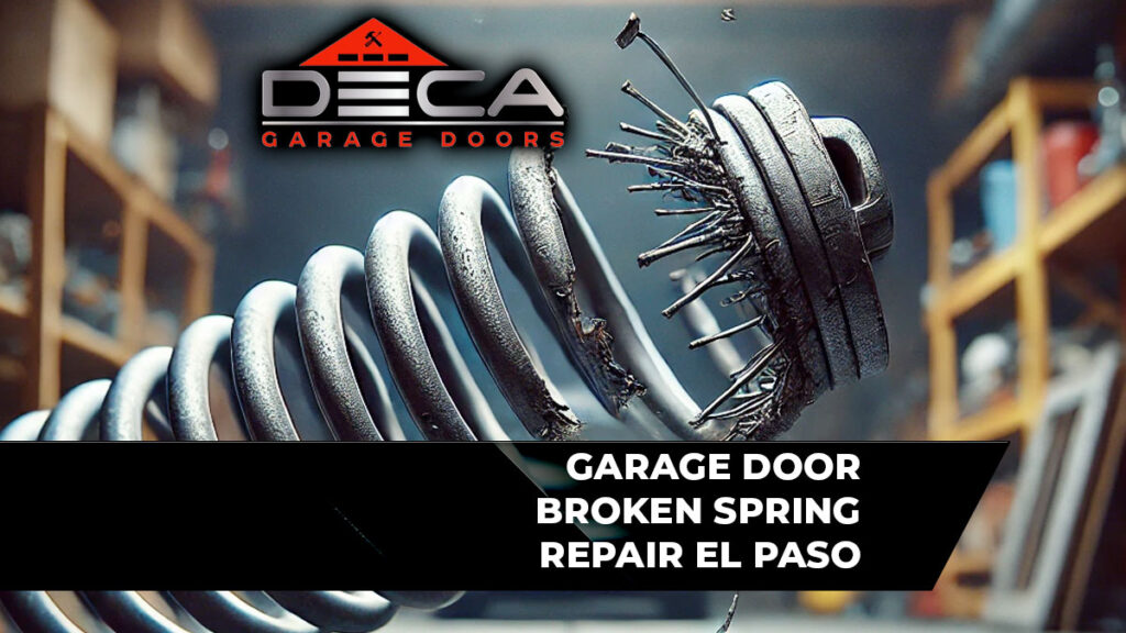 Broken Spring Repair Garage Doors El Paso TX