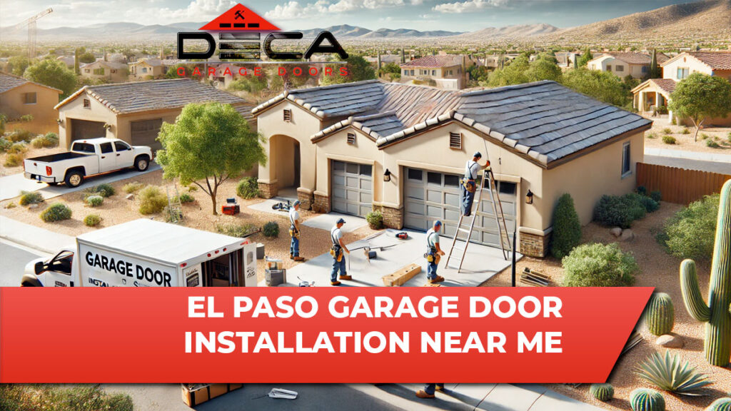 El Paso TX Garage Door Installation Near Me