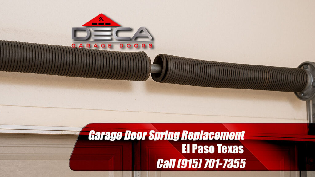 Broken Springs? Trusted Garage Door Spring Replacement Near Me Is Here